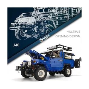 Nifeliz OffRoad Pickup J40 Land Cruiser MOC Técnica_3