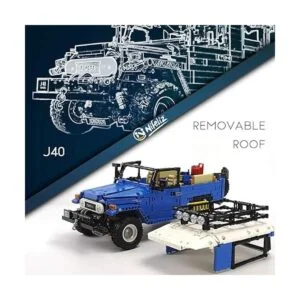 Nifeliz OffRoad Pickup J40 Land Cruiser MOC Técnica_6