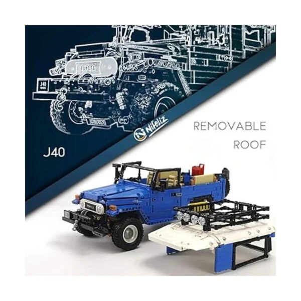 Nifeliz OffRoad Pickup J40 Land Cruiser MOC Técnica_6