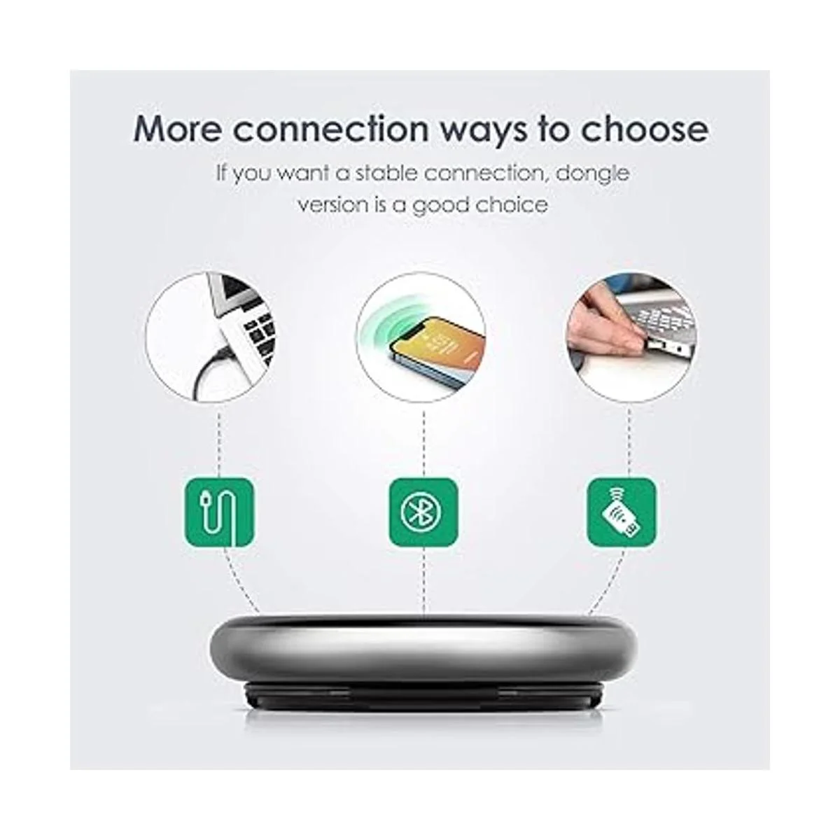 Yealink Altavoz Bluetooth con micrófono de conferencia_3