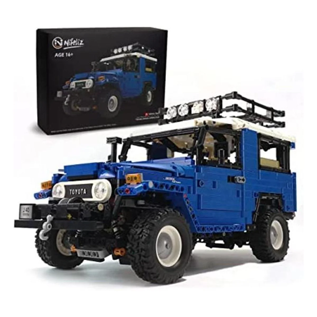 Nifeliz OffRoad Pickup J40 Land Cruiser MOC Técnica_1