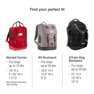 Kurgo Dog Carrier Backpack for Small Pets Cat Dog_4
