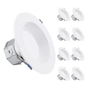 TORCHSTAR Paquete de 8 luces LED empotradas integradas sin_1