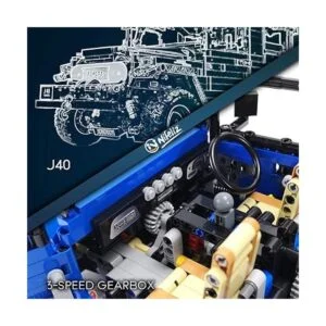 Nifeliz OffRoad Pickup J40 Land Cruiser MOC Técnica_5