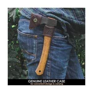 BeaverCraft Hacha tallada a mano con vaina Hacha pequeña_2