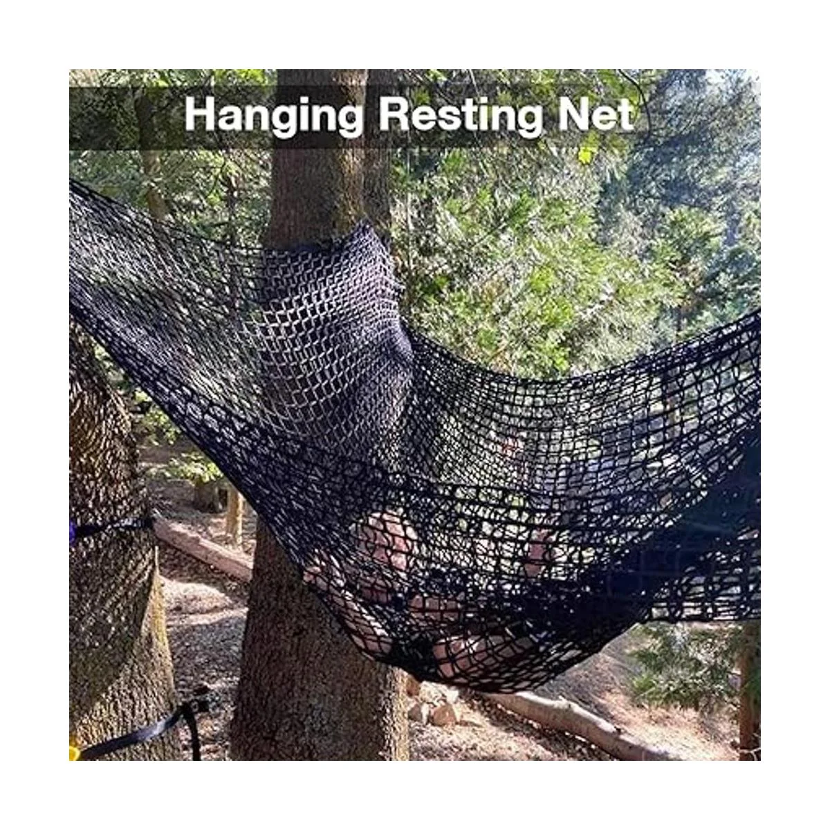 Jalunth Red de seguridad para juegos infantiles red de_6