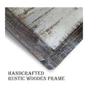 Cuadro enmarcado con caballo arte de pared paisaje de_3