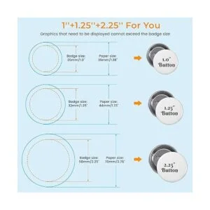 Máquina para hacer botones de varios tamaños 400 piezas_4