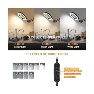 Ayuda a soldar manos con lámpara de escritorio de lupa_3