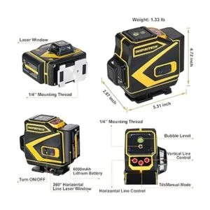 INSPIRITECH Guía de alineación 3D autonivelante de nivel_3