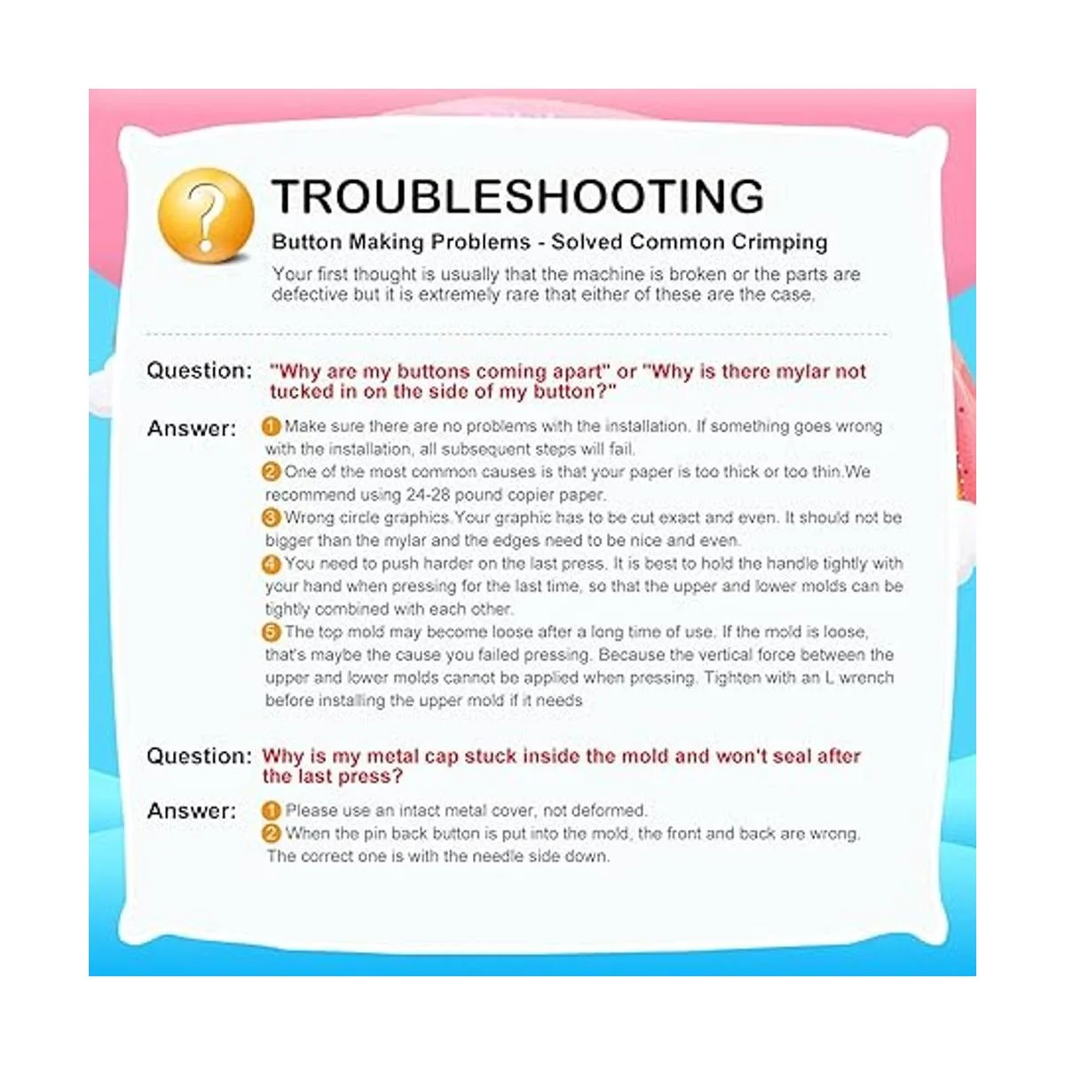 Máquina para hacer botones de varios tamaños 400 piezas_6