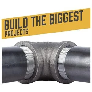 Pipe Décor Tubería de acero de 2.0 in x 18.0 in_3