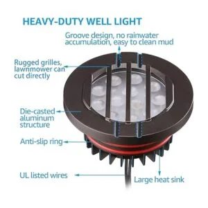 LEONLITE Luces LED de paisaje de 6 W en el suelo al aire_2