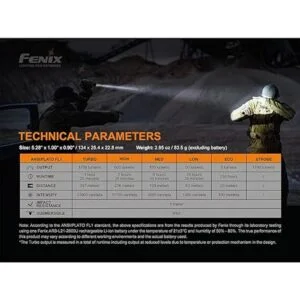 Paquete linterna táctica Fenix PD35 v3.0 de 1700 lúmenes_5