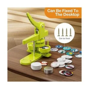 Máquina para hacer botones de varios tamaños 400 piezas_2