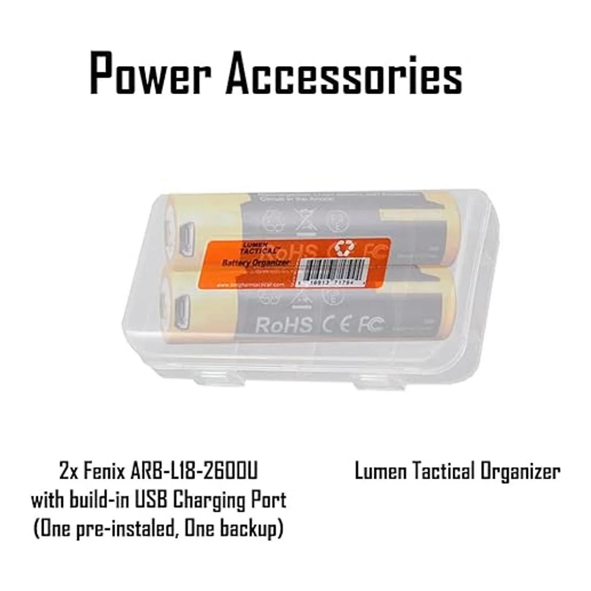 Paquete linterna táctica Fenix PD35 v3.0 de 1700 lúmenes_2