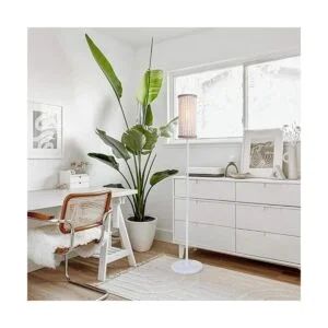 VILUXY Lámpara de pie bohemia bohemia con pantalla de_4