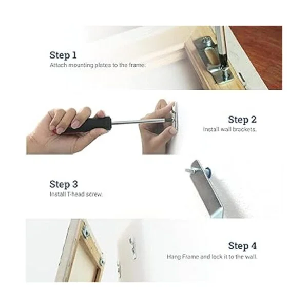 Kits de bloqueo de seguridad para colgar con tornillos de_5