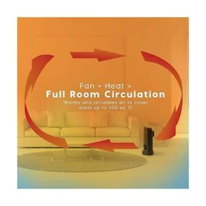 IRIS USA WOOZOO Calentador portátil oscilante de 1500 W_5