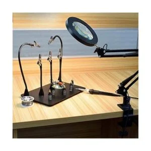 Ayuda a soldar manos con lámpara de escritorio de lupa_2