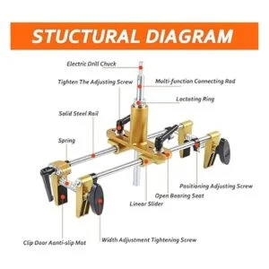 DUEBEL Kit de abridor de agujeros para cerradura de puerta_3