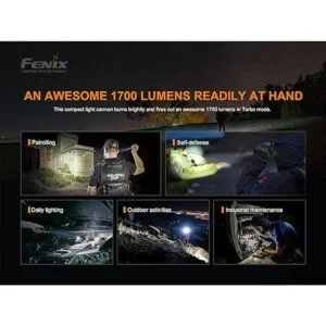 Paquete linterna táctica Fenix PD35 v3.0 de 1700 lúmenes_4