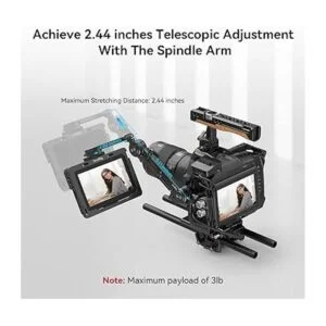 SmallRig Soporte EVF ajustable con abrazadera NATO MD3507_3