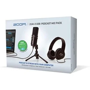 Zoom ZUM2 Paquete de micrófono de podcast micrófono USB_1