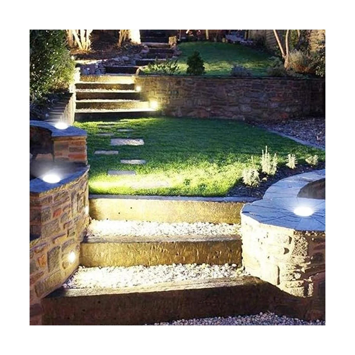 Luces LED de paisaje de bajo voltaje de 5 W iluminación_7