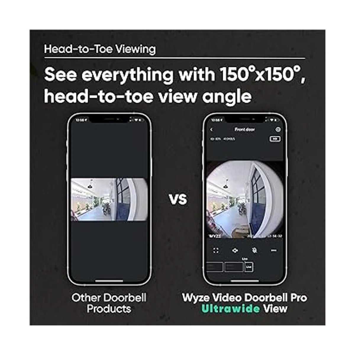 Wyze Timbre inalámbrico de video Pro timbre incluido_3