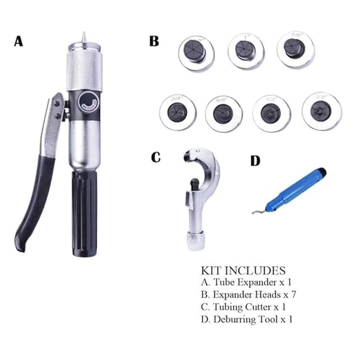 Kit de herramientas expansoras de tubo hidráulico genérico_3