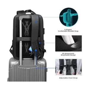 FENRUIEN Mochila antirrobo para computadora portátil para_5