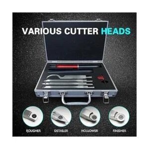 Aogbra Juego de herramientas de torneado de madera con_6