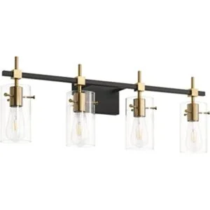 SOLFART Farmhouse Lámpara de pared de bronce para baño_1