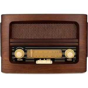 ClearClick Radio AMFM clásica de estilo retro con_2