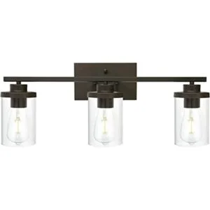 QueeuQ Iluminación de tocador de baño 3 luces con_1