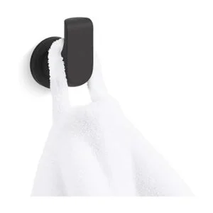 Kohler K97499BL Avid Gancho para bata negro mate_2