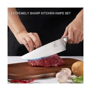 Imarku Juego de cuchillos de cocina con bloque 14 piezas_5