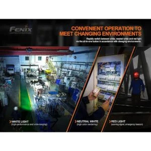 Fenix HM70R Faro frontal recargable USBC de 1600 lúmenes_4