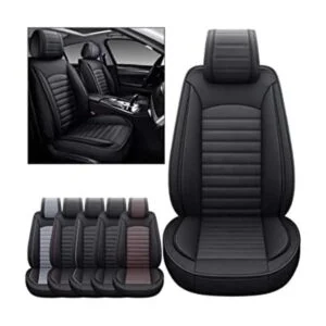 Fundas de asiento de automóvil con cuero impermeable_1