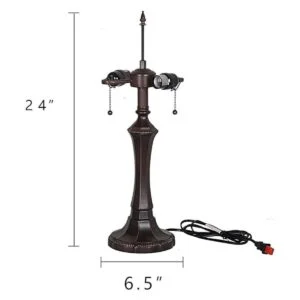 Capulina Tiffany Base de lámpara de mesa para lámpara de_2