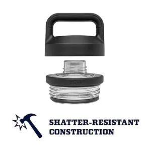 YETI Rambler Botella de acero inoxidable con tapa para_4