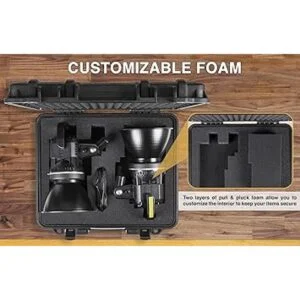 Durabox Estuche de transporte de viaje Mediano 19 x 17 x_3