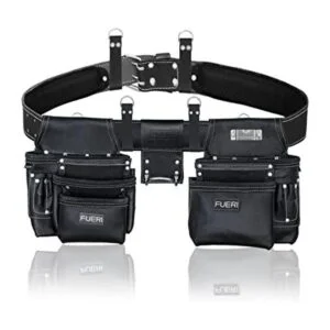 FUERI Kit combinado de bolsas de herramientas Cuero de_1