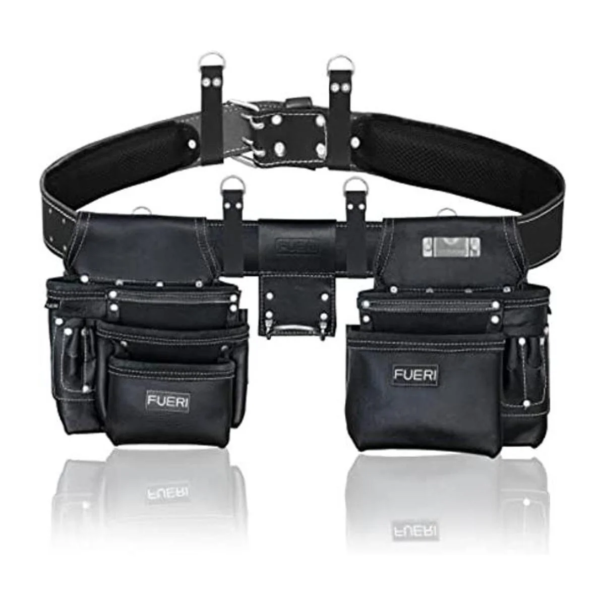 FUERI Kit combinado de bolsas de herramientas Cuero de_1