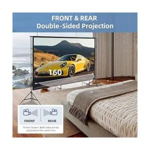 Pantalla de proyector y soporte pantalla de proyección_5