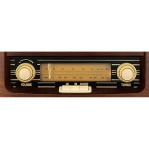 ClearClick Radio AMFM clásica de estilo retro con_3