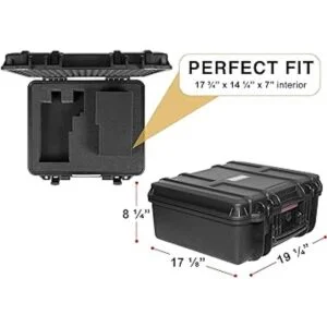 Durabox Estuche de transporte de viaje Mediano 19 x 17 x_6