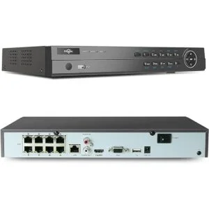 Hiseeu NVR PoE de 8 puertos 4K grabadora de video PoE_1