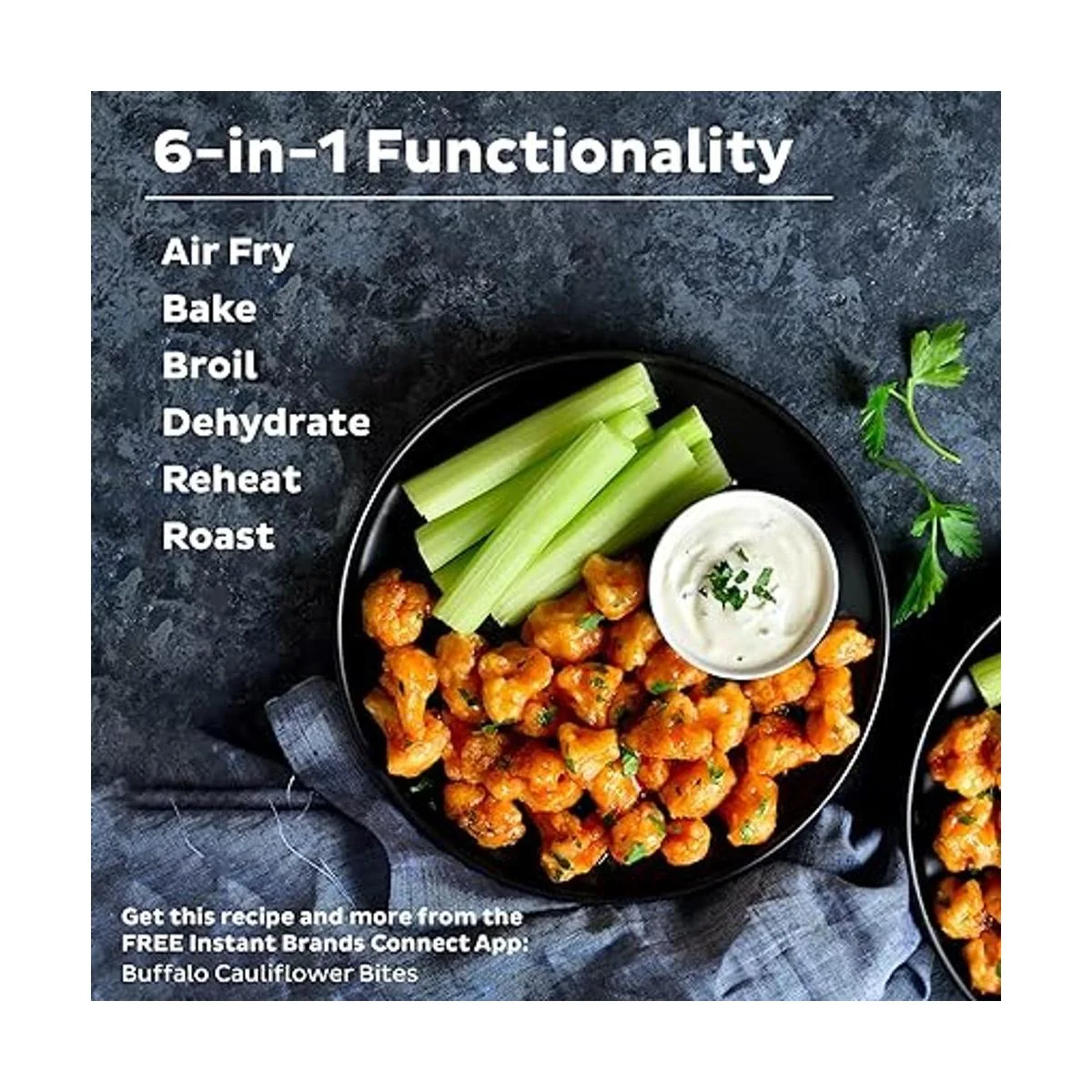 Instant Vortex Plus 6 en 1 Freidora de aire con pantalla_3